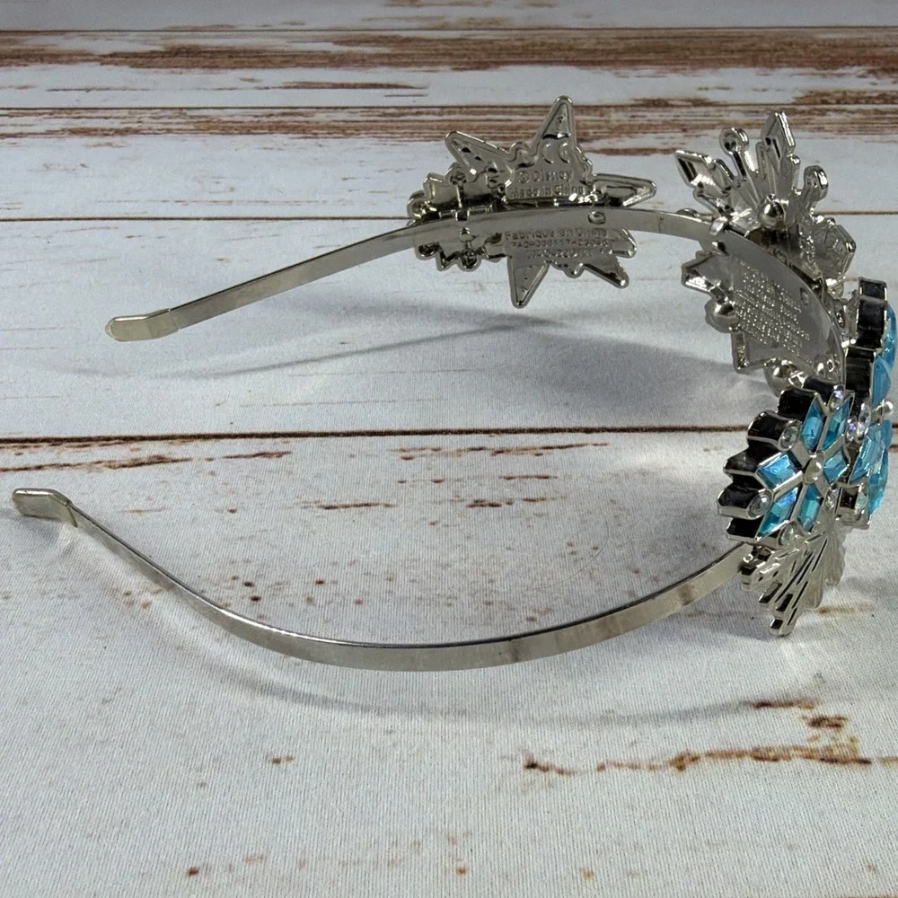 Pre-Owned Disney Store Limited Edition Elsa Bejeweled Snowflake Tiara Headband